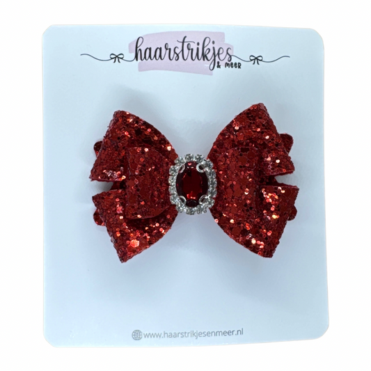 Fleur - Rode glitter