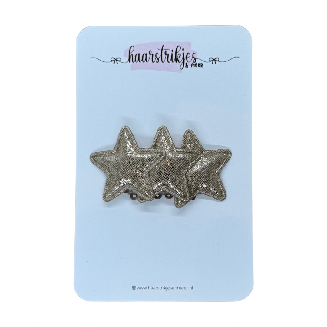 Antislip clipje - Ster rosé goud
