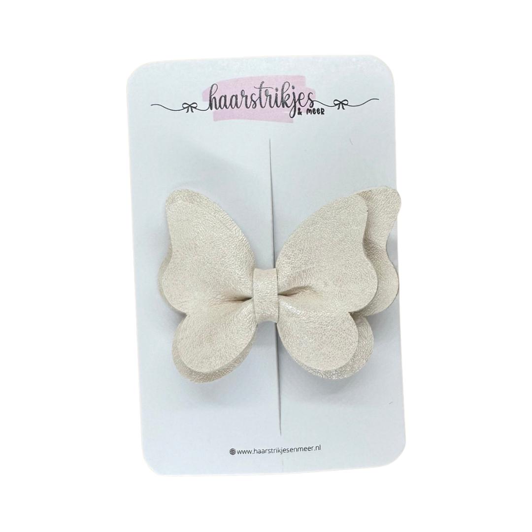 Vlinder small - Poeder roze