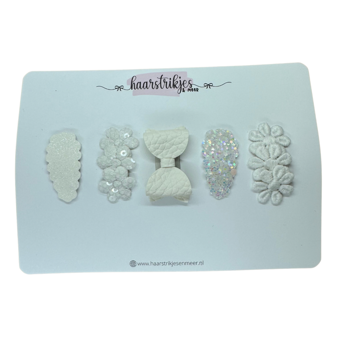 Setje | Antislip - Wit