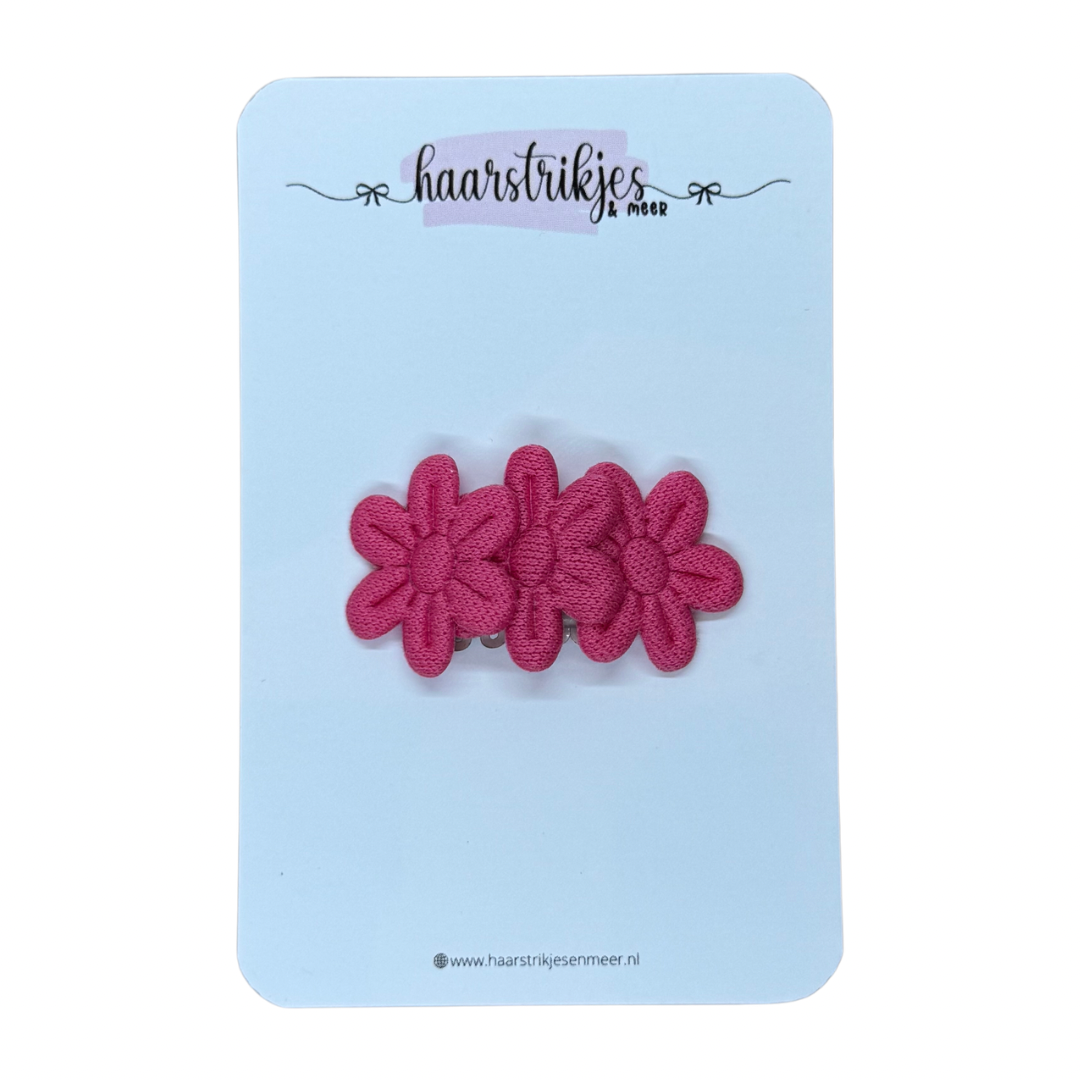 Antislip clipje - Bloem egaal fuchsia