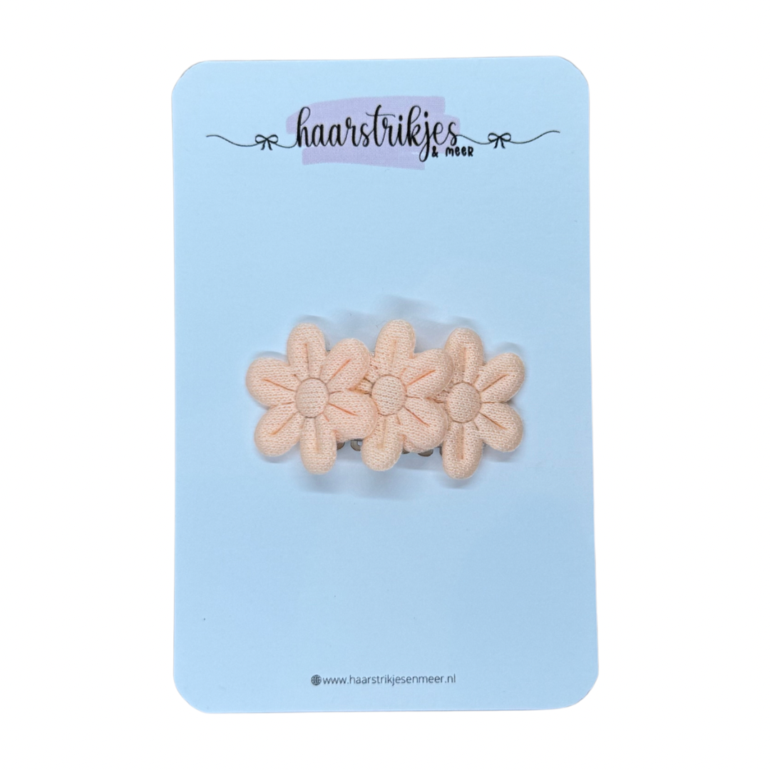 Antislip clipje - Bloem egaal perzik