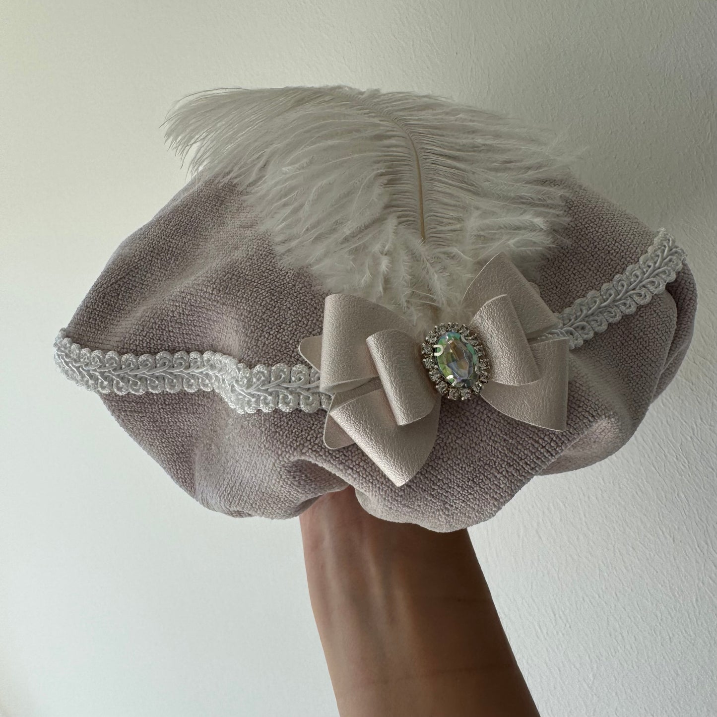 Sinterklaas | Pieten mutsje - Licht roze deluxe (Limited edition)