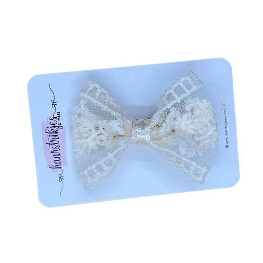 Lint - Creme kanten strik