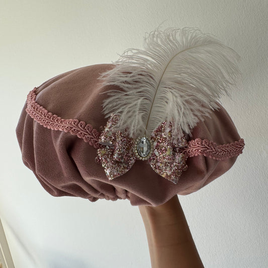 Sinterklaas | Pieten mutsje - Oud roze deluxe