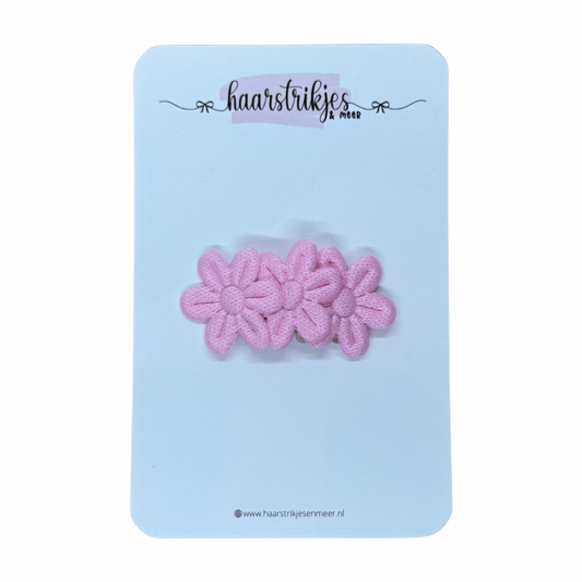 Antislip clipje - Bloem egaal roze