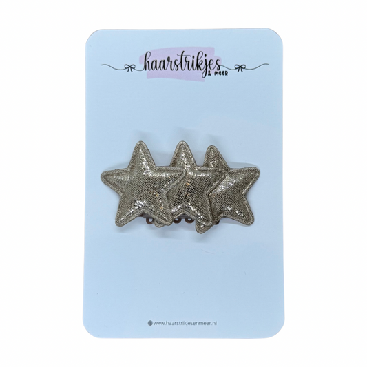Antislip clipje - Ster rosé goud