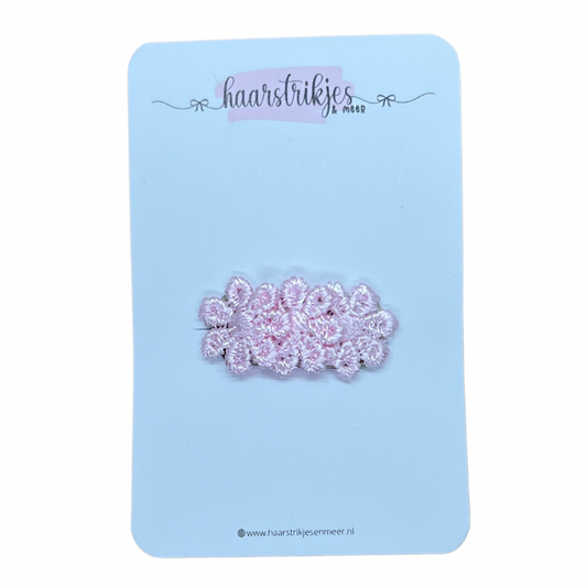 Antislip clipje - Roze bloemetjes