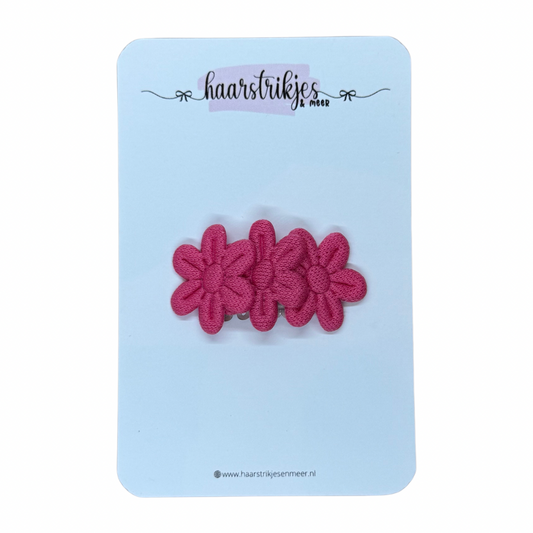 Antislip clipje - Bloem egaal fuchsia